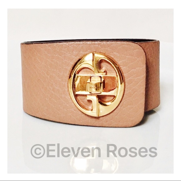 Gucci Jewelry - Gucci 1973 Leather Bangle Bracelet